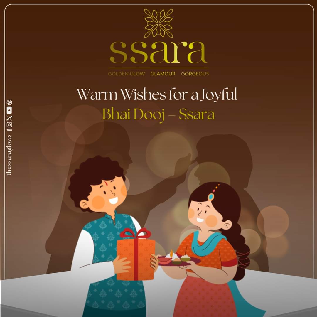 TheSsaraGlows's tweet photo. Celebrating the Unbreakable Bond of Sibling Love this Bhai Dooj! 💖
 Gift your loved ones the glow of affection and care with Ssara. Wishing everyone a joyful &amp; radiant #bhaidooj ! 🌸✨
#Ssara #askssara #thessaraglows
@rarebeauty @SkinCareBully @fentybeauty @POPSUGARBeauty https://t.co/2Lh98txde4