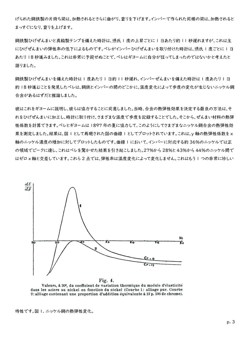FHF_Ebauche's tweet image. 今年読んだ記事の中で一番面白かった。

「ニッケル鋼製ひげぜんまい、時計製造における大きな発展」
英国時計職人ギルドのDavid Boettcher氏著

エリンバー系ヒゲゼンマイの発展の歴史について、決定版と言える解説だと思う。

bwcmg.org/index.php/2024…