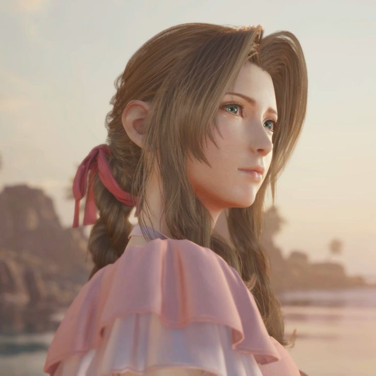 TifaStingray's tweet photo. Aerith haters are literally so fucking stupid, she is the prettiest woman I have ever laid my eyes upon. https://t.co/G2Z4BEvk13
