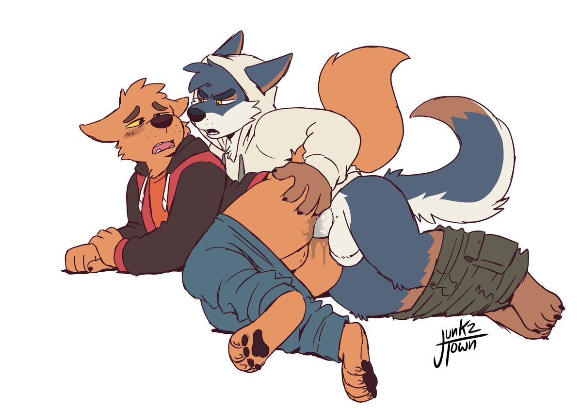 JunkzTown's tweet photo. Being a good boy and taking it like champ 

Commish done for @Sepiawolf https://t.co/rIZdAVneRX
