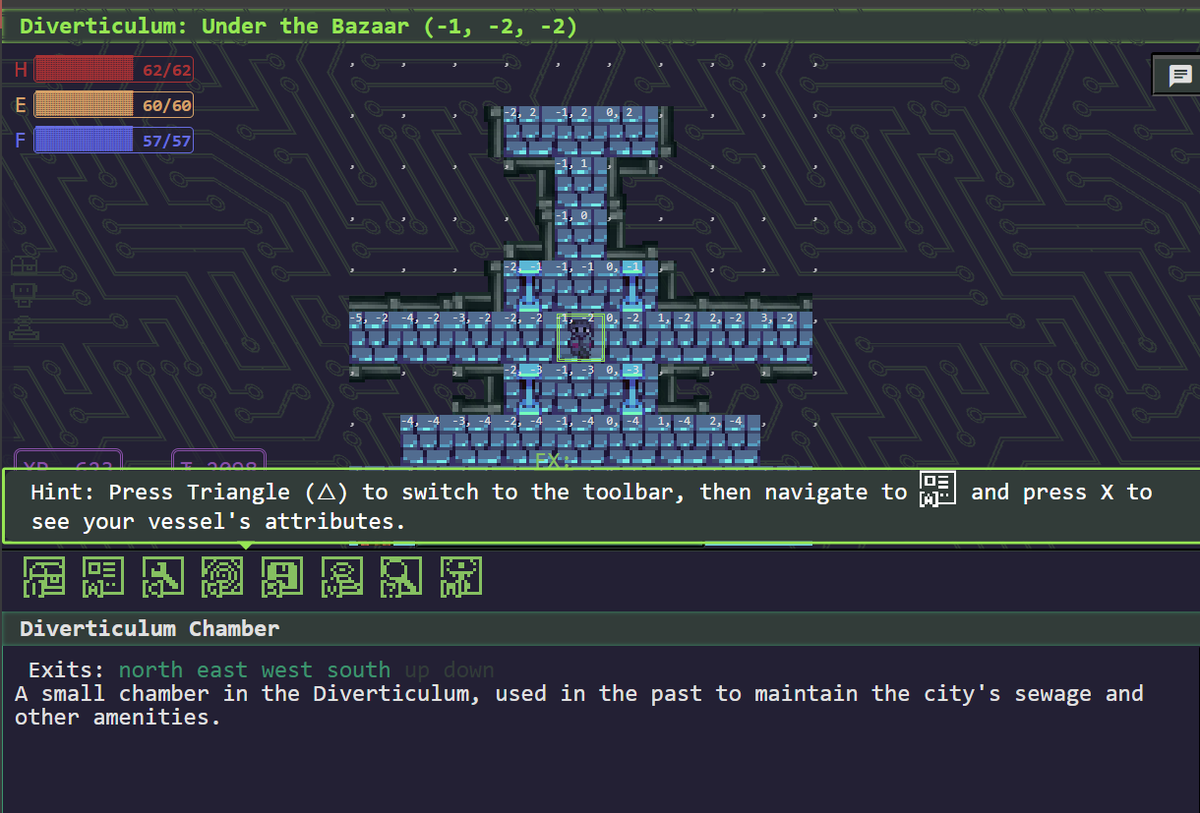 muscarian_games's tweet photo. adding gamepad support to my game that started as a text-only MUD, because why not. #mnemosyne #muds #MMORPG #tmorpg https://t.co/QBwQFNmBPy