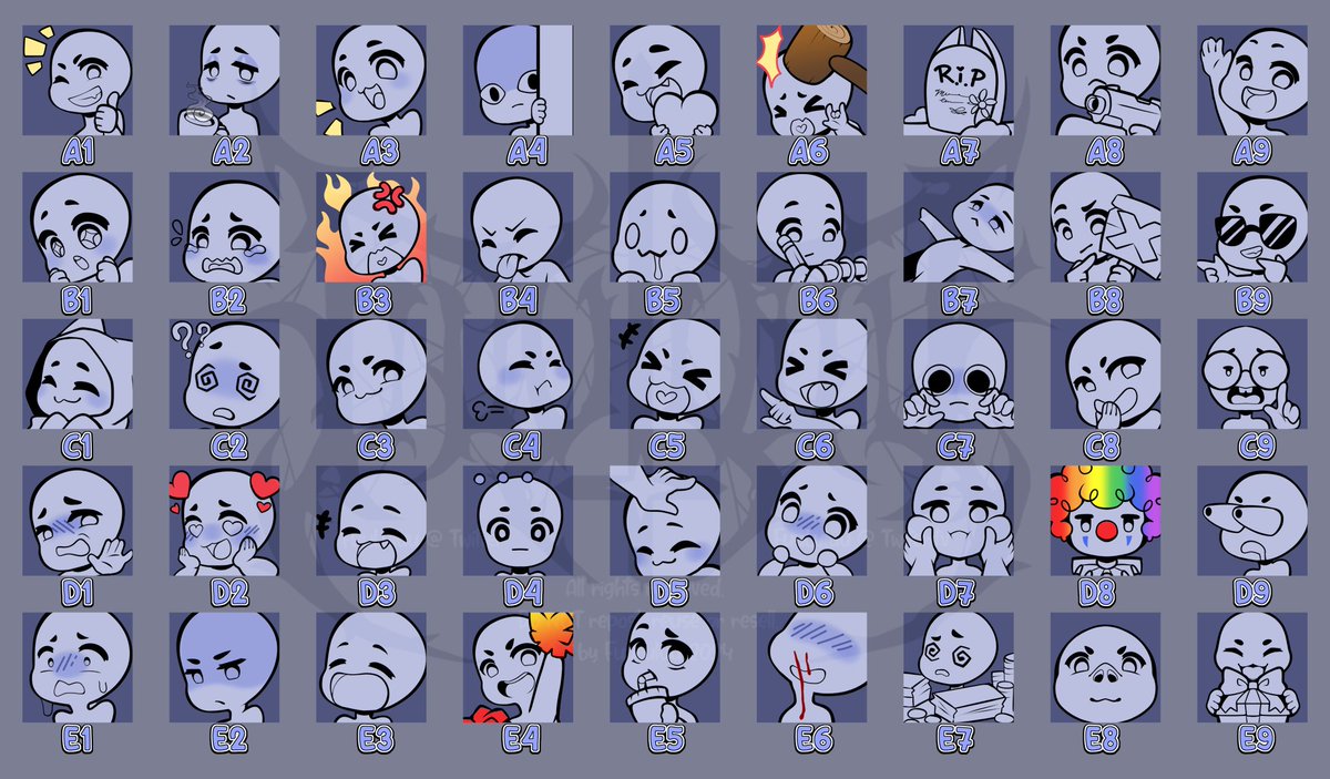 ✨Emote Giveaway 24 hrs ✨
I need a few guinea pigs before I post these for sale, so decided to do a giveaway!! This will end in 24hrs so get your entries in below!

▶️To Enter:
✅LIKE  🔁REPOST 
💬COMMENT YOUR REF and Emote Code
( For an extra entry, go follow my 🦋 and go