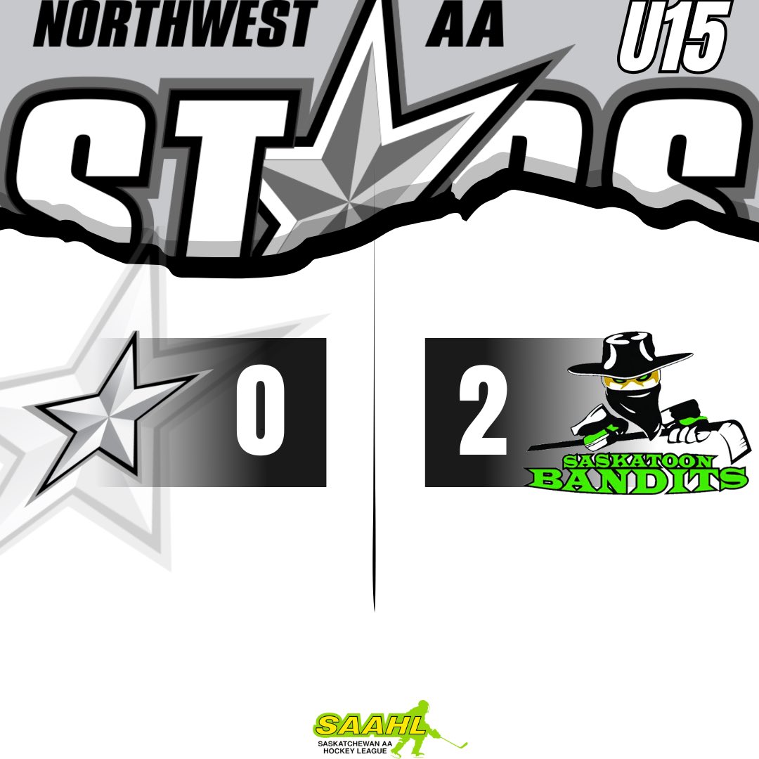 It was a 0-2 loss for the U15 Stars tonight. We’ll see you tomorrow at 2:15PM!