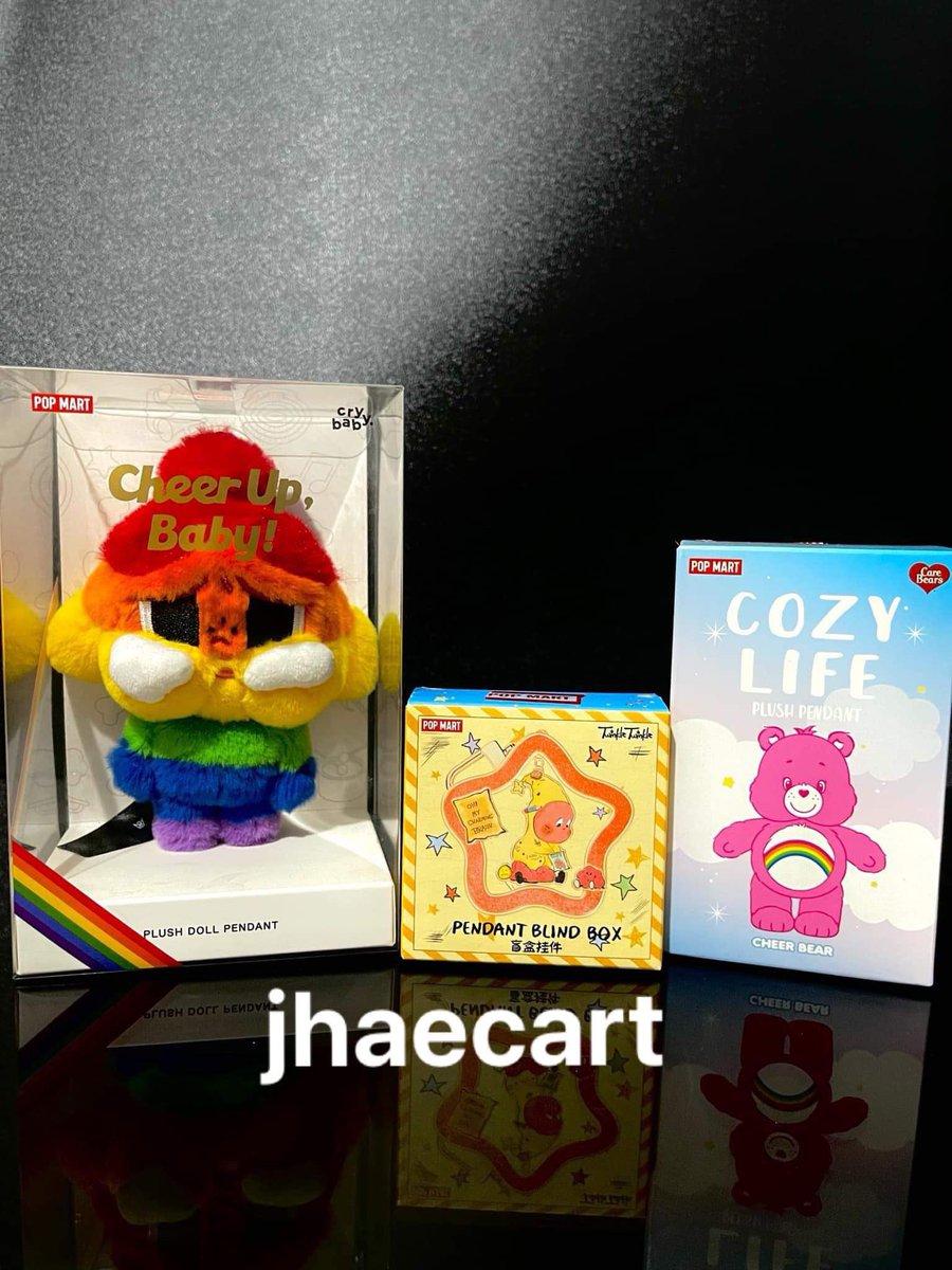 jhaecart's tweet photo. wts lfb popmart ph

- SISI Labubu V2 Have a seat (bottom box open, complete inclus, sealed foil)
- Crybaby Cheer up Baby, Series Plush Doll (Sealed)
- Carebears Plush pendant - (Blindbox)
- Twinkle Twinkle Pendant

DM or reply for interested :) All onhand.

MOD: SDD
Loc: Makati https://t.co/vKprOoIicC