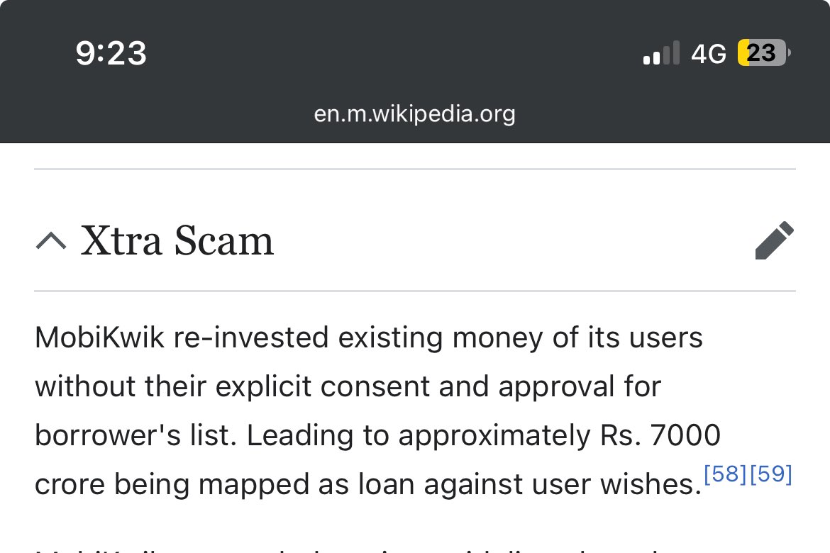 subhrajyoti_07's tweet photo. @MobiKwik #MobikwikScam #MobikwikXtraScam https://t.co/cYFPHG3pss