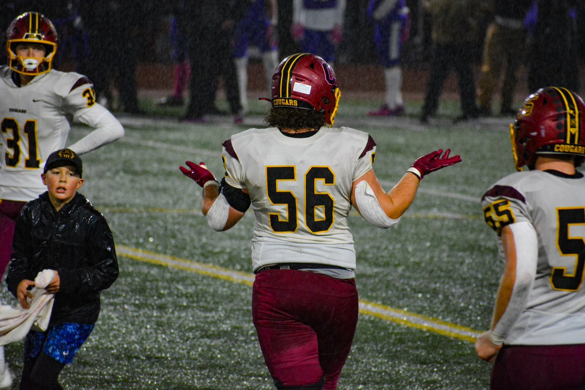 Amazing senior season ready to kick off playoffs this Friday! Bennett Pittman 6’3” 287 LBS RT