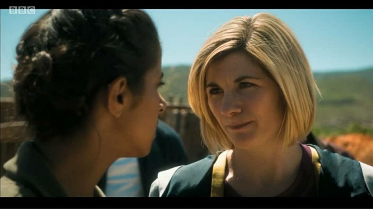 SunSt1tches's tweet photo. Once again bringing up the pattern of “blonde hair x black hair lesbian ship that had so much potential and should’ve kissed but didn’t” in media and will now update this as a list every time I see a new one https://t.co/Tbk51pFxSL