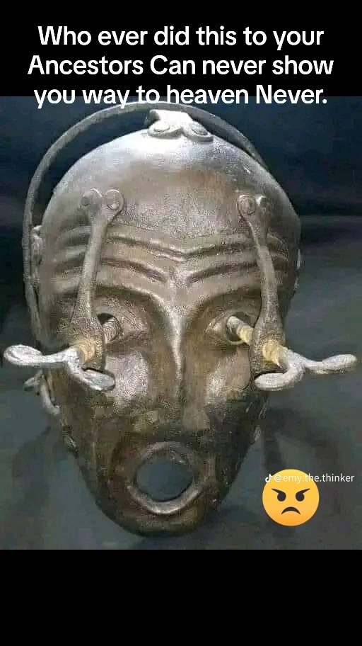 essien_stories's tweet photo. The mask of blindness which was used on our ancestors by the founders of religion😭😭😭 https://t.co/mYR0mXuG4r