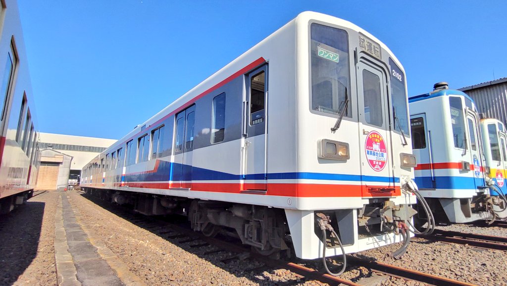 KaNaCカラー最後の1編成キハ2102-2101号❗今日は展示車両です。最近