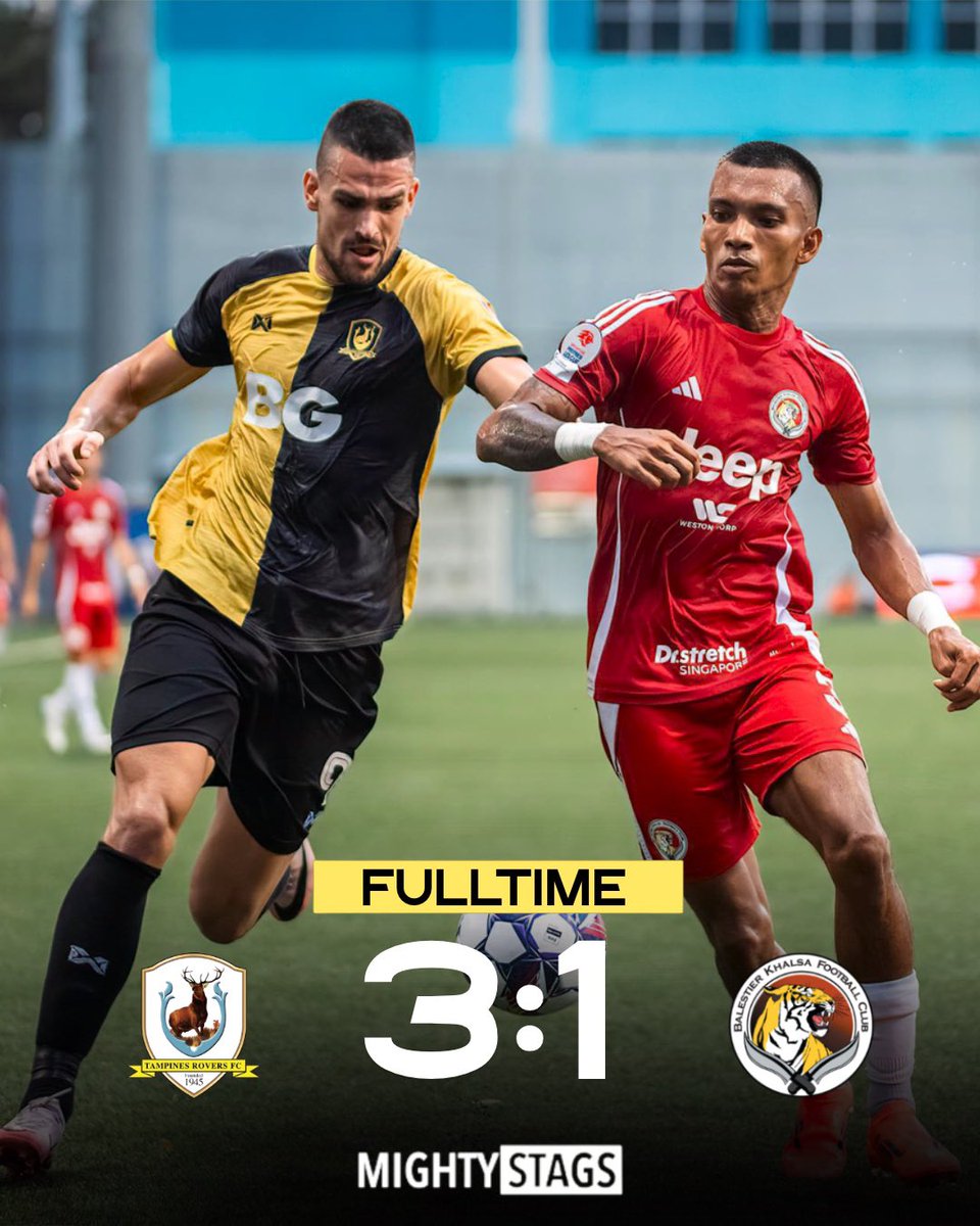 GET IN STAGS!!!🙌🏼🟡⚫️                                          #BGTR #bgtampinesrovers #mightystags #SPL