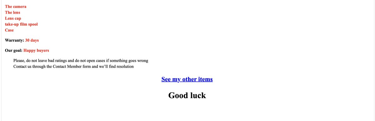 every ebay listing should end like this