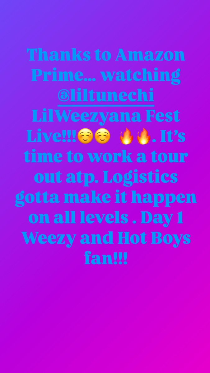 LilTye93's tweet photo. #lilweezyanafest He killed it and #hotboys …. @LilTunechi deserves his flowers 💐 https://t.co/qtnB1CLmEC