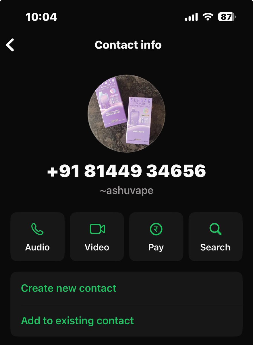 JineetPandya's tweet photo. @AhmedabadPolice 

Hello there is one person scamming people by selling vapes in ahmedabad. They have scammed one of my friend and have blocked their number hence providing you the details in order for someone not to get scammed again. The number gets changed every time. https://t.co/Si4QO5MtuF