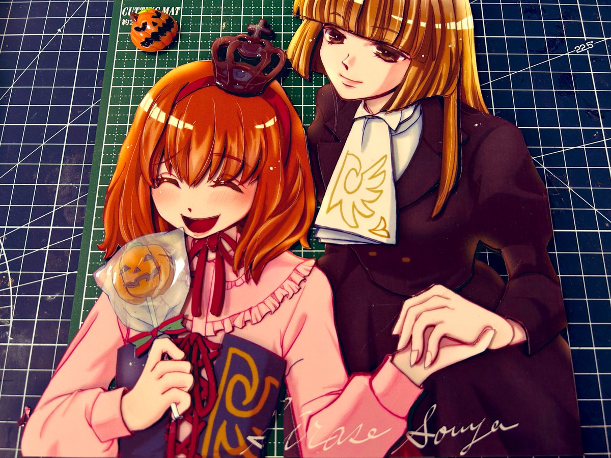 楼座親子 #うみねこFA #うみねこのなく頃に #右代宮真里亞 #右代宮楼座 