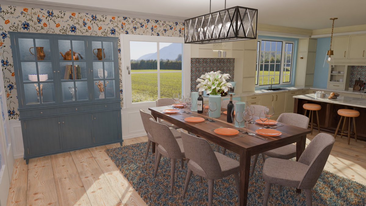 TheMomCave1's tweet photo. A Blender scene I made for my character Nicolette and her partner. I kinda want this IRL lol
Items and structure from @Blender_Kit
#blenderart #simsblender #blender3D https://t.co/6Z5xCIEpAN