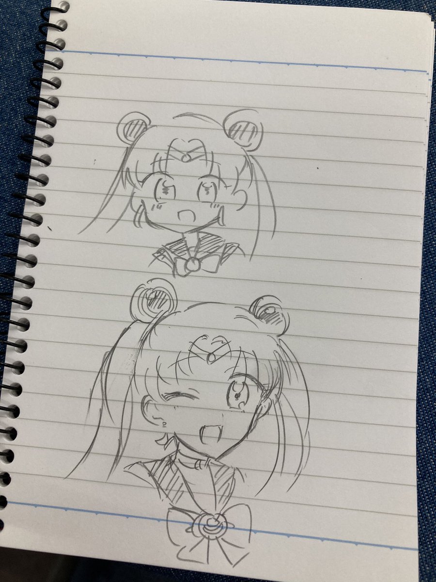 娘とお絵描きしてる
上は資料見ないで描いて下は資料を見て描いたやつ
ワンダフル→私
セラムン→娘 
