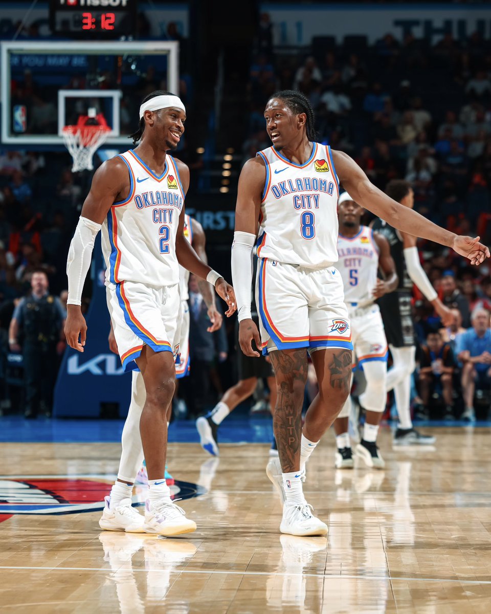 ThunderChats's tweet photo. The Oklahoma City Thunder start the season 6-0

The best start for the team in franchise history ⚡️

#ThunderUp https://t.co/e7ISjZSc0h