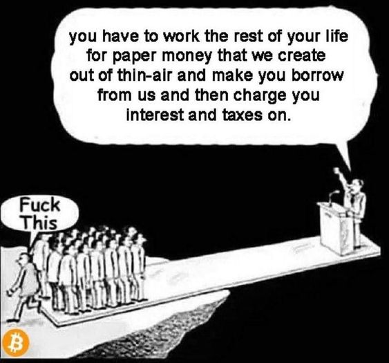 Opt out!
#bitcoin