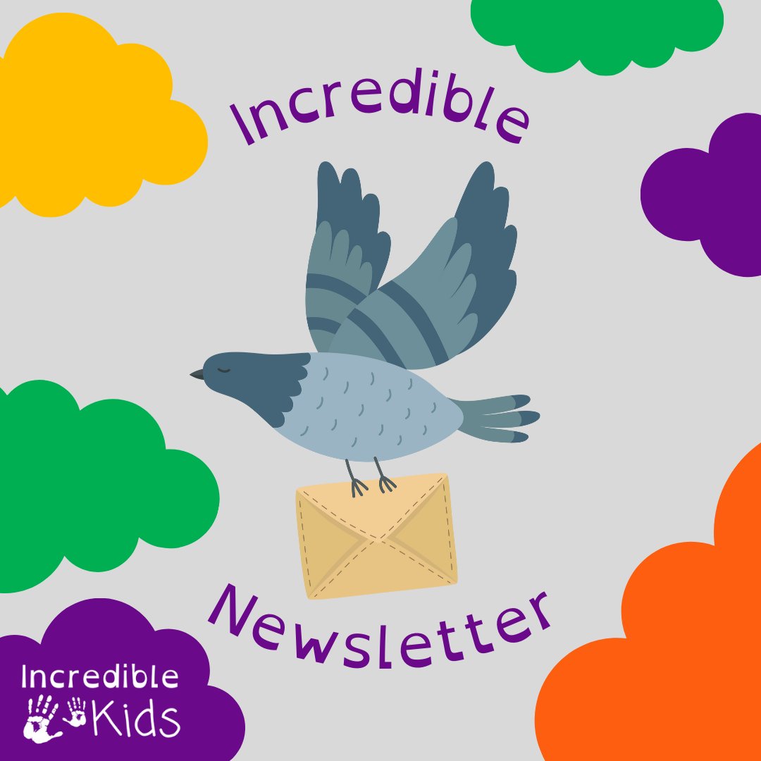 Subscribed to our Incredible Newsletter? 💌
Sign up to hear about our latest play sessions opportunities. 
👉incrediblekids.org.uk/news/get-our-n…