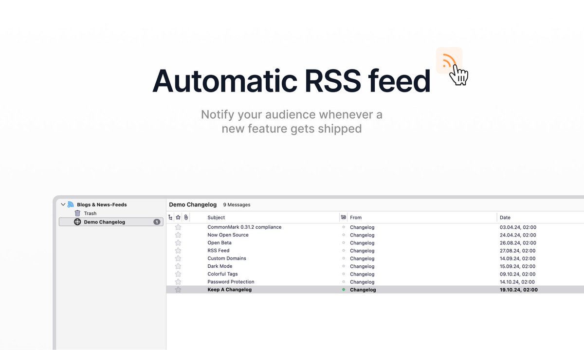 jonasdevs's tweet image. Openchangelog is live on PH😼right now!

Let's see if we can fight for the top spots

#buildinpublic