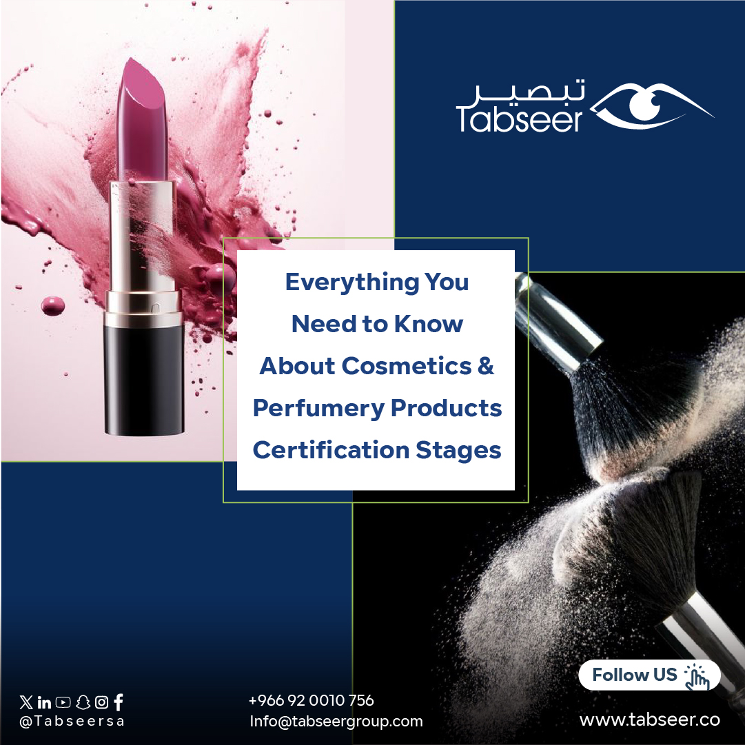 TabseerKSA's tweet image. Everything You Need to Know About Cosmetics &amp;amp; Perfumery Products Certification Stages

Want more details? Contact Our Technical Team +966 9200 10756

#NotJustACertifcate #CosmeticsCertification #PerfumeryProducts #GCCCompliance #CosmeticBusiness #Tabseer #SFDA  #GulfMarket