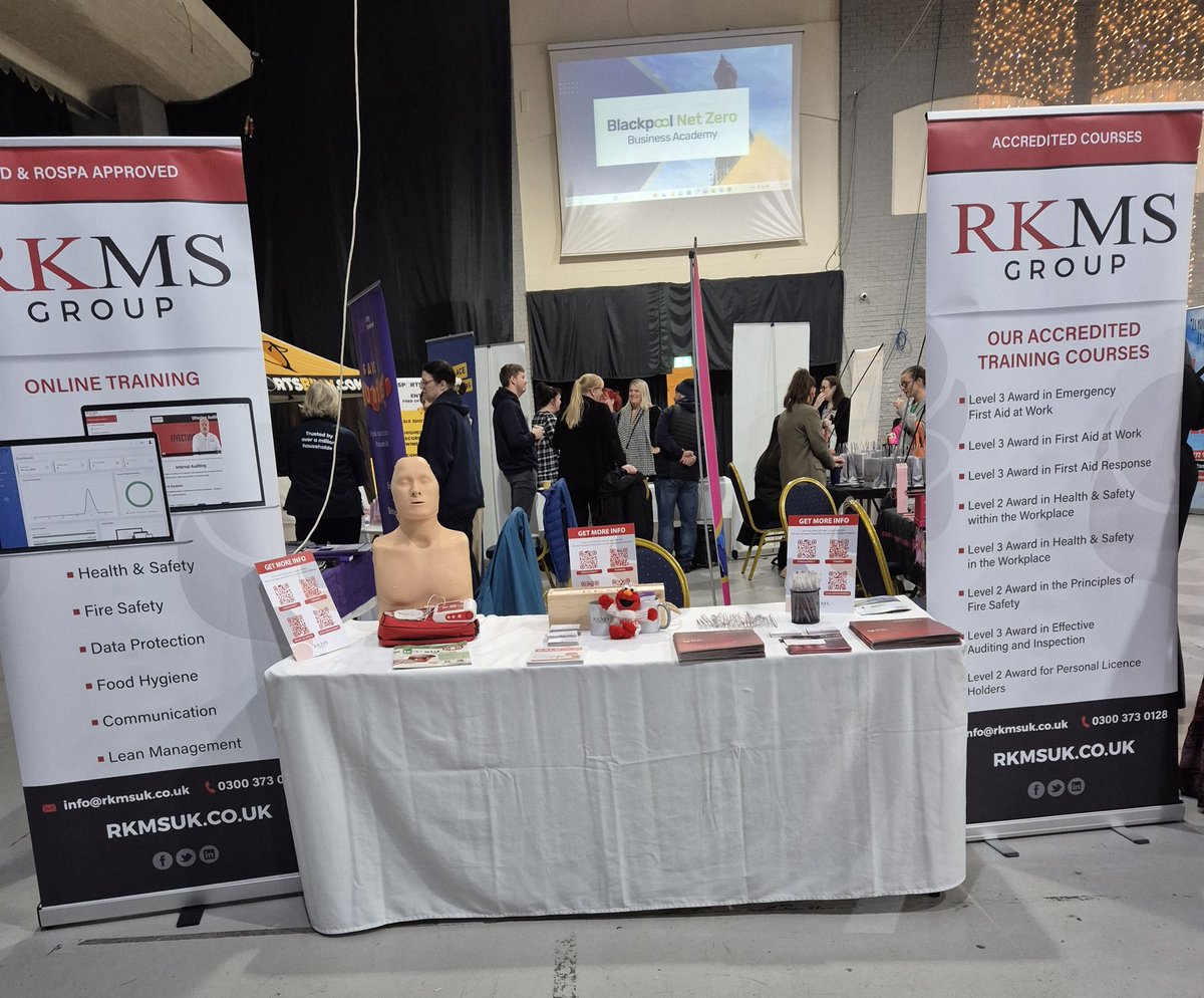 Exhibiting at the #blackpoolexpo today