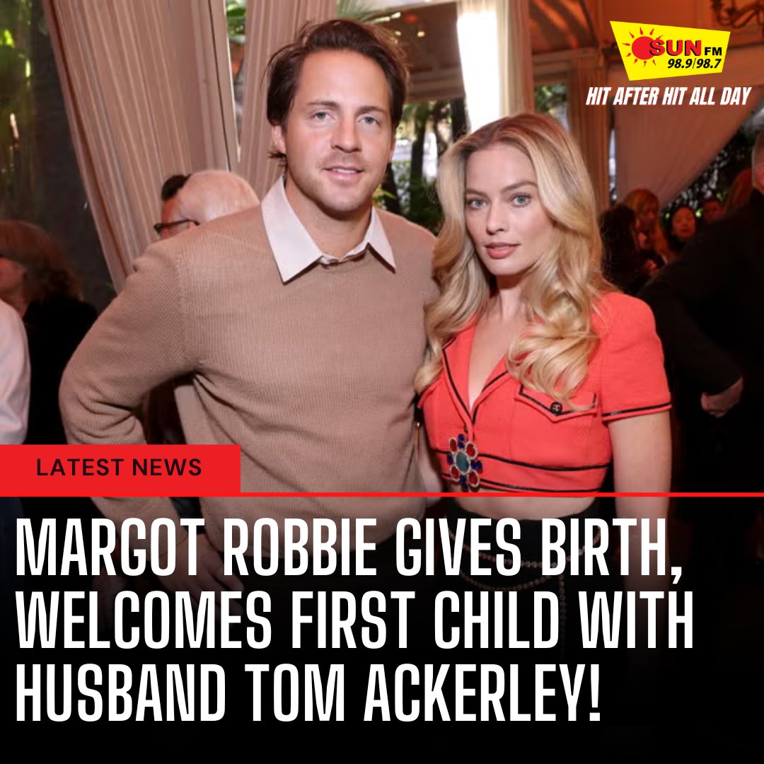 sunfmlk's tweet image. Margot Robbie, 34, and her husband, Tom Ackerley, have welcomed their first child together! The actress reportedly went into labor a couple of weeks ago, delivering a baby boy just before her due date. 
#margorobbie #TomAckerley #mom #momlife #momboss #mother #motherhood