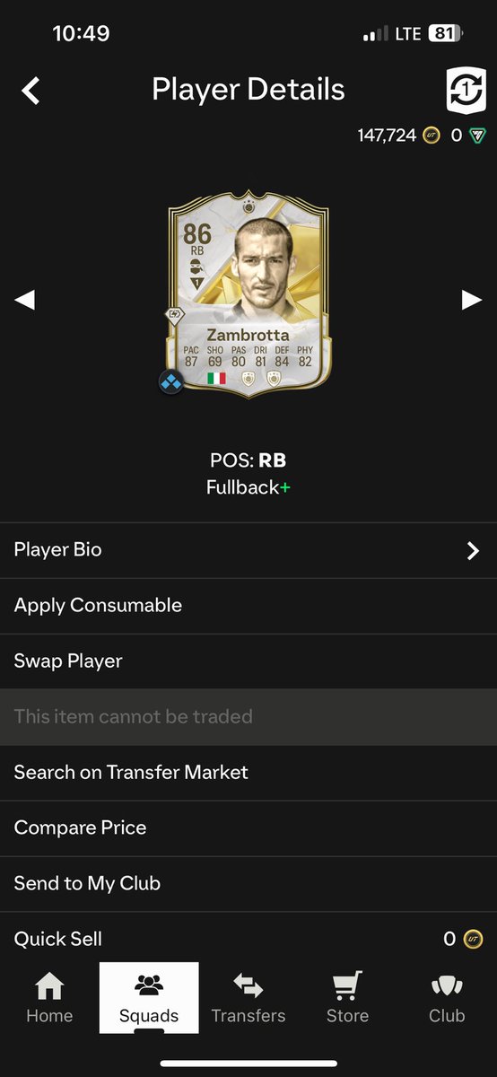 SB rewards nothing again atleast help me to finish Icon pack which has nice W in it ⚽️