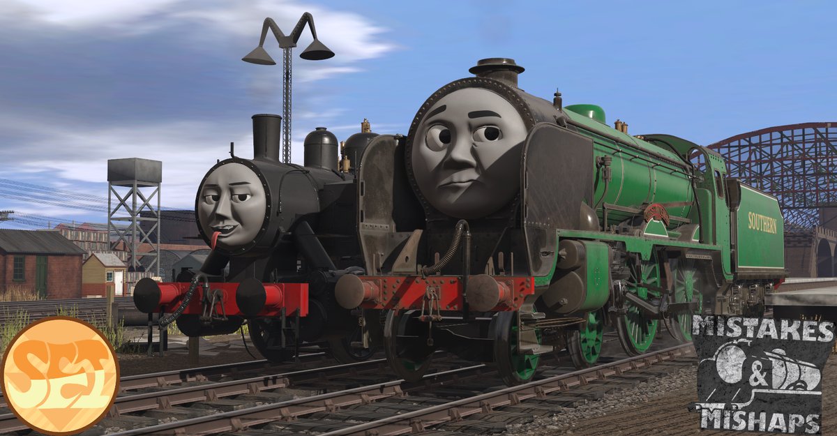 Just two friends with not a whole lot happening upstairs. Hopefully you will be able to meet them soon. Mistakes and Mishaps still coming soon.