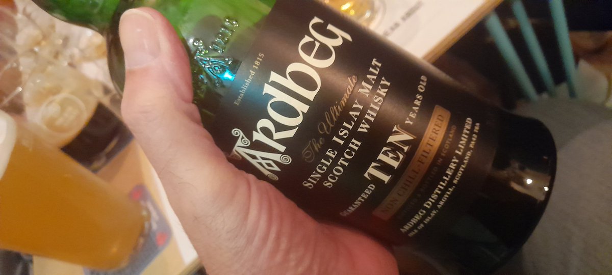 This old style <a href="/Ardbeg/">Ardbeg</a> 10, that I had on Thursday night, at the <a href="/HopVault/">The Hop Vault</a> in Stourbridge courtesy of <a href="/Ardbaggie/">Ardbaggie</a> was just a stunning dram. Rumoured to contain 14 yo Ardbeg, and dating back to around 2000, this is a triumph of the whisky makers art.