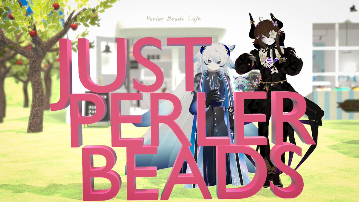 わくわくもくもくアイロンビーズ #ﾓｸbutter #VRChat