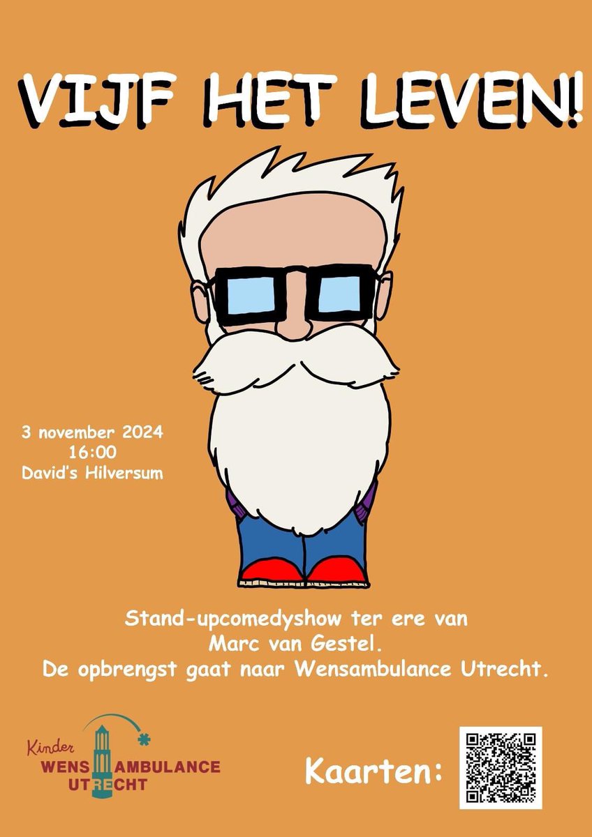 Tot vanmiddag in Hillywood
#comedyshow #benefiet #vijfhetleven