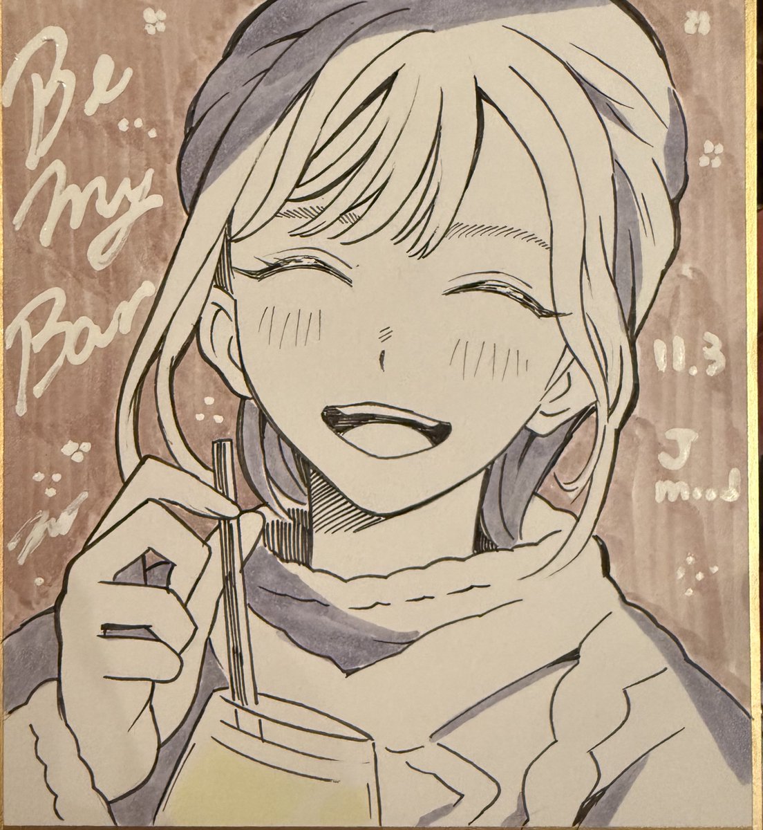 描かせてもらってます!
ご注文嬉しいです✨️✨️ 