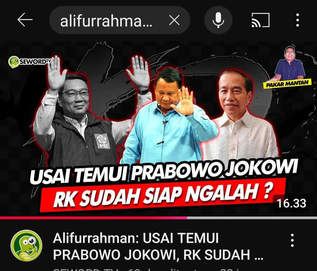 Kocak aja RK 😁

youtu.be/YO4zbNo4lW0?si…