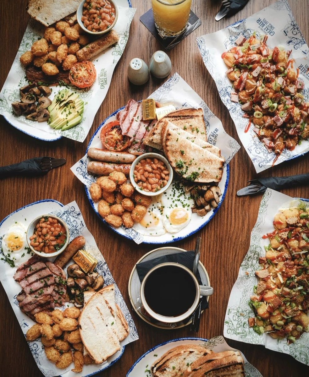 HOS_Liverpool's tweet image. Did you know that we now serve breakfast? Now you do!

#theheadofsteam #liverpool #breakfast