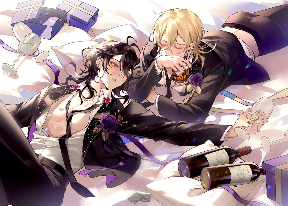 bite_515's tweet photo. #朔間零誕生祭2024 🍻#羽風薫誕生祭2024 https://t.co/5XxRNsNM74