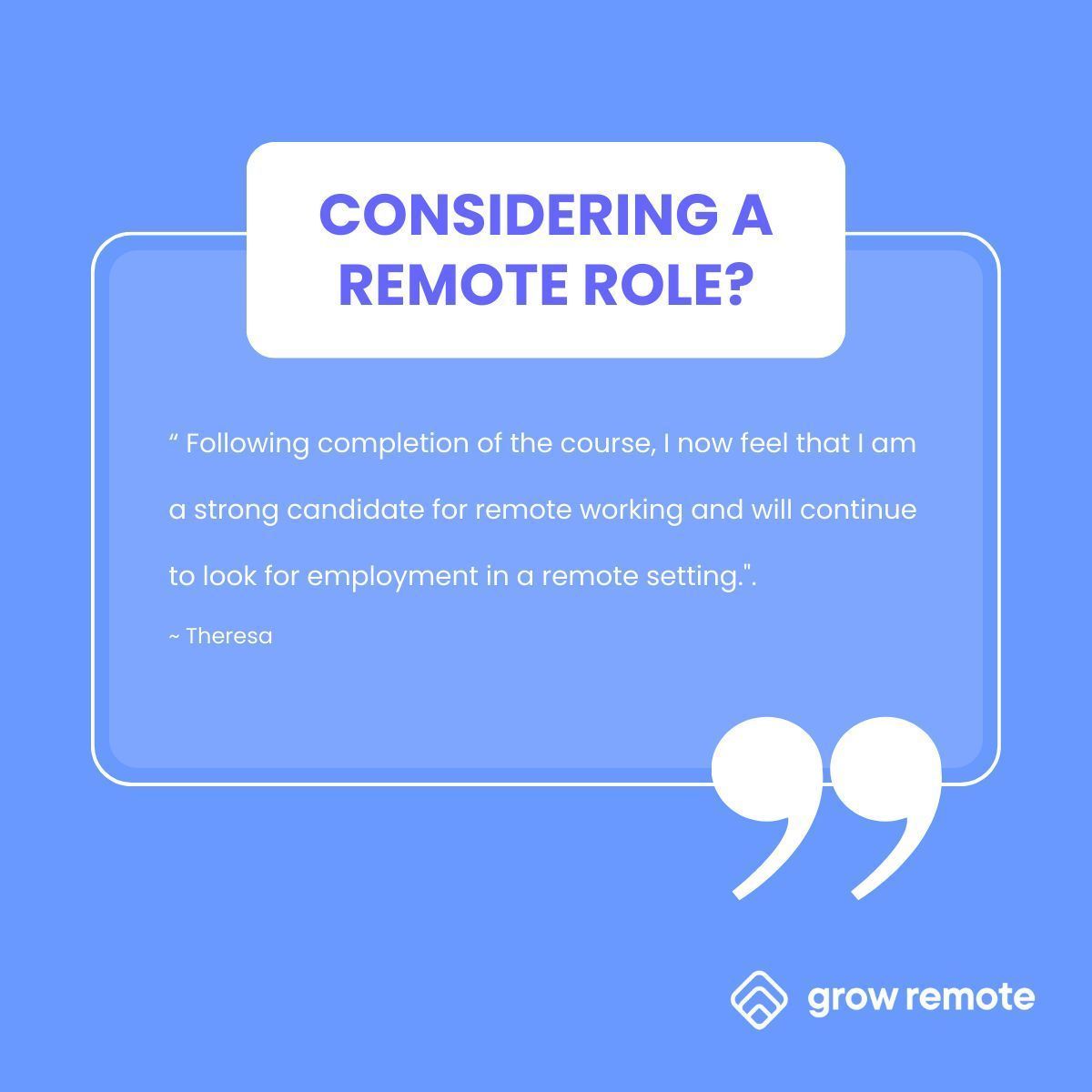 Want to work remotely but unsure how to start? Transition to Remote offers a fully funded course to make remote work accessible for those seeking the freedom to work from anywhere.

Learn more or sign up: buff.ly/3YAhaZF

#RemoteWork #CareerGrowth #InterviewSkills