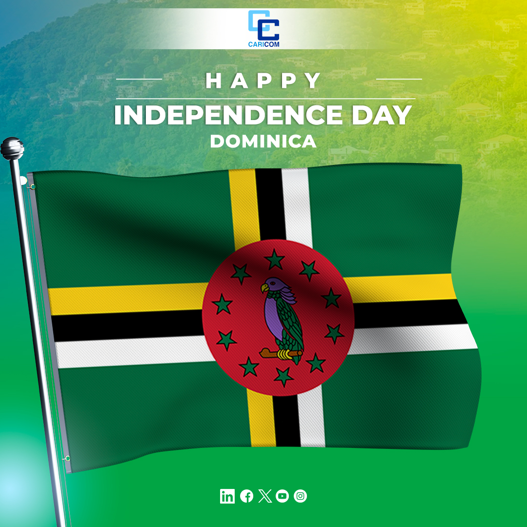 Happy Independence Day, Dominica 🇩🇲
