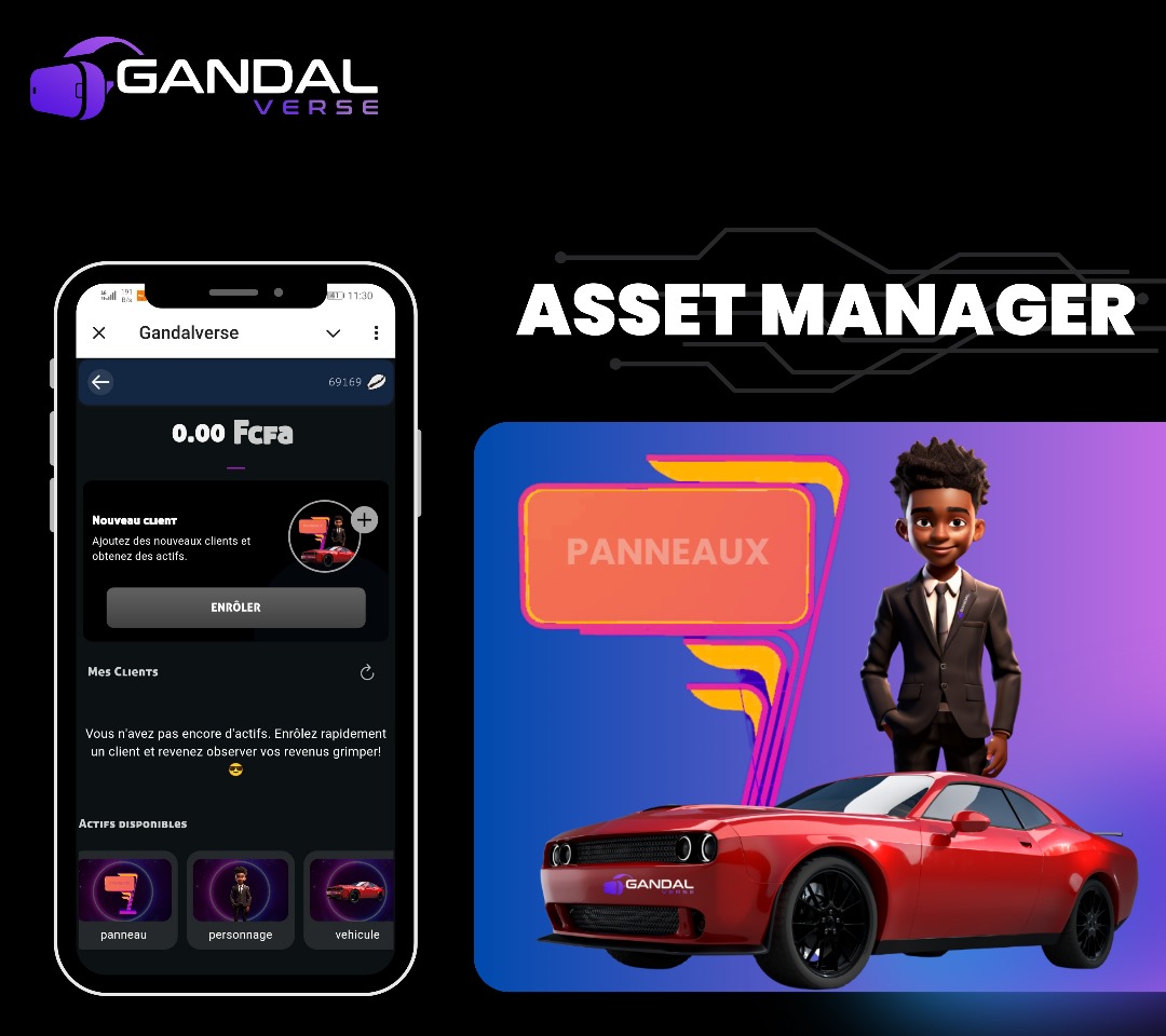 gandalverse's tweet photo. Chers Gandalois 🦅

Vous êtes tous des asset managers (gestionnaires d'actif) , saisissez l'opportunité de trouver des clients dans le monde réel : proposez-leur la location de panneaux publicitaires, d'hôtesses ou de véhicules. Gagnez directement en FCFA grâce à vos ventes ! https://t.co/gYzz0Cymy5