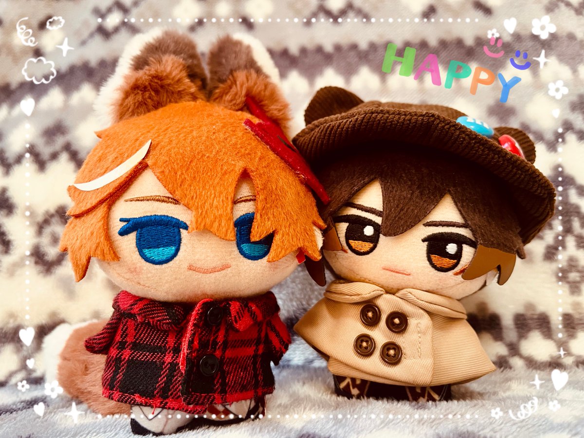 おキツネさんになってもネルシャツが似合うね夕ルちゃん🦊💕︎