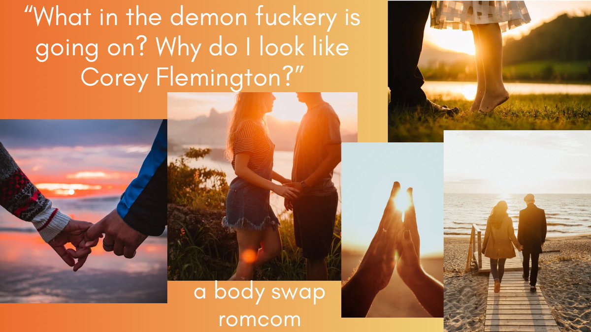 JUST MY LUCK X YOU DESERVE EACH OTHER

A freak lightning strike causes optimistic Nora to swap bodies with arrogant classmate Corey. 

If they can’t tolerate each other, they may never switch back. Who knows, maybe they could even learn to love each other. 
#questpit #W #romcom