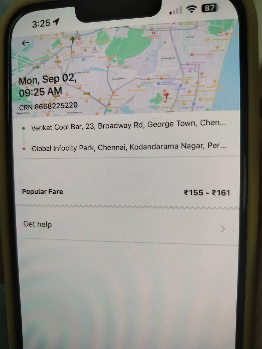 DudemanDeepak's tweet photo. @ola_supports @bhash

We are not receiving proper customer support from OLA for last 2 months to get the driver details to whom gpay was sent by mistake. We are unable to download ride invoice! I have attached  previous OLA trip details with driver and the payment screenshot. https://t.co/wERoVUr7Ba
