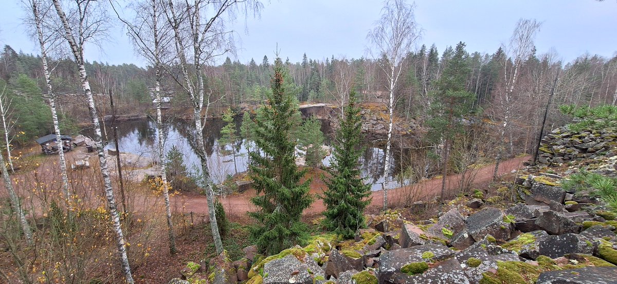 rvarjonen's tweet photo. Tihkusateinen Tummamäki. Liikuntaa, läsnäoloa ja luontoa vielä tyynessä säässä. Lintuja havaitsin 14 lajia, joista mainittakoot pikkukäpylintu ja pieni kottaraisparvi pelloilla. #louhos #luontopolku #Vehmaa https://t.co/04sJABnkZm