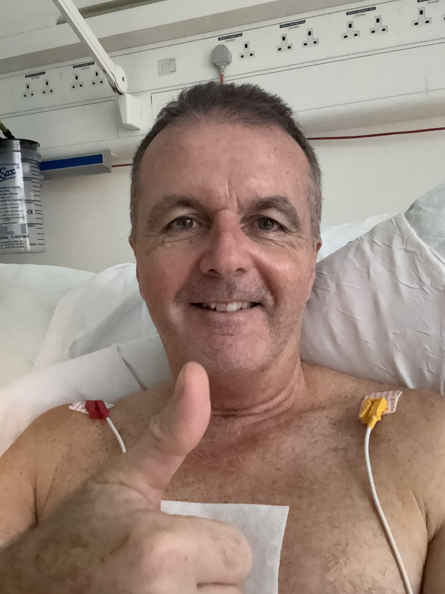 Yesterday I was very lucky indeed. I completed the Bognor #Parkrun but went into cardiac arrest soon after, within metres of an off-duty paramedic &amp; a defibrillator that had never been used before. The defib now has a 100% success rate &amp; I will forever be in the debt of Alice ❤️