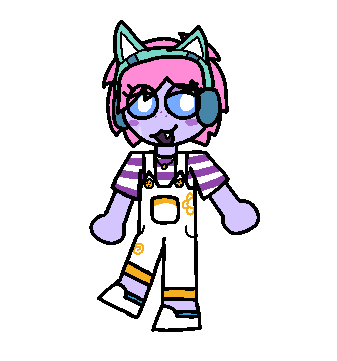 hyperkitten225's tweet image. I love that people don&apos;t know me I can just post little doodles and nobody would know. this is a little cartoony version of me. byeee ;)