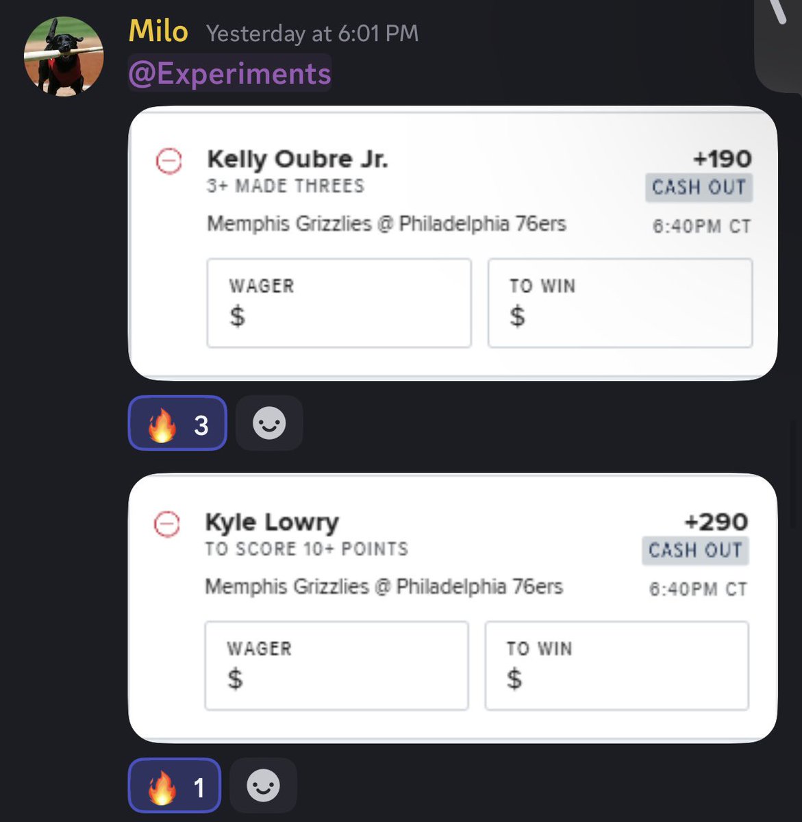 SSMilo5's tweet photo. @propsdotcash Wins All Across The Board 🍝💰 https://t.co/hI24Bo5IZL