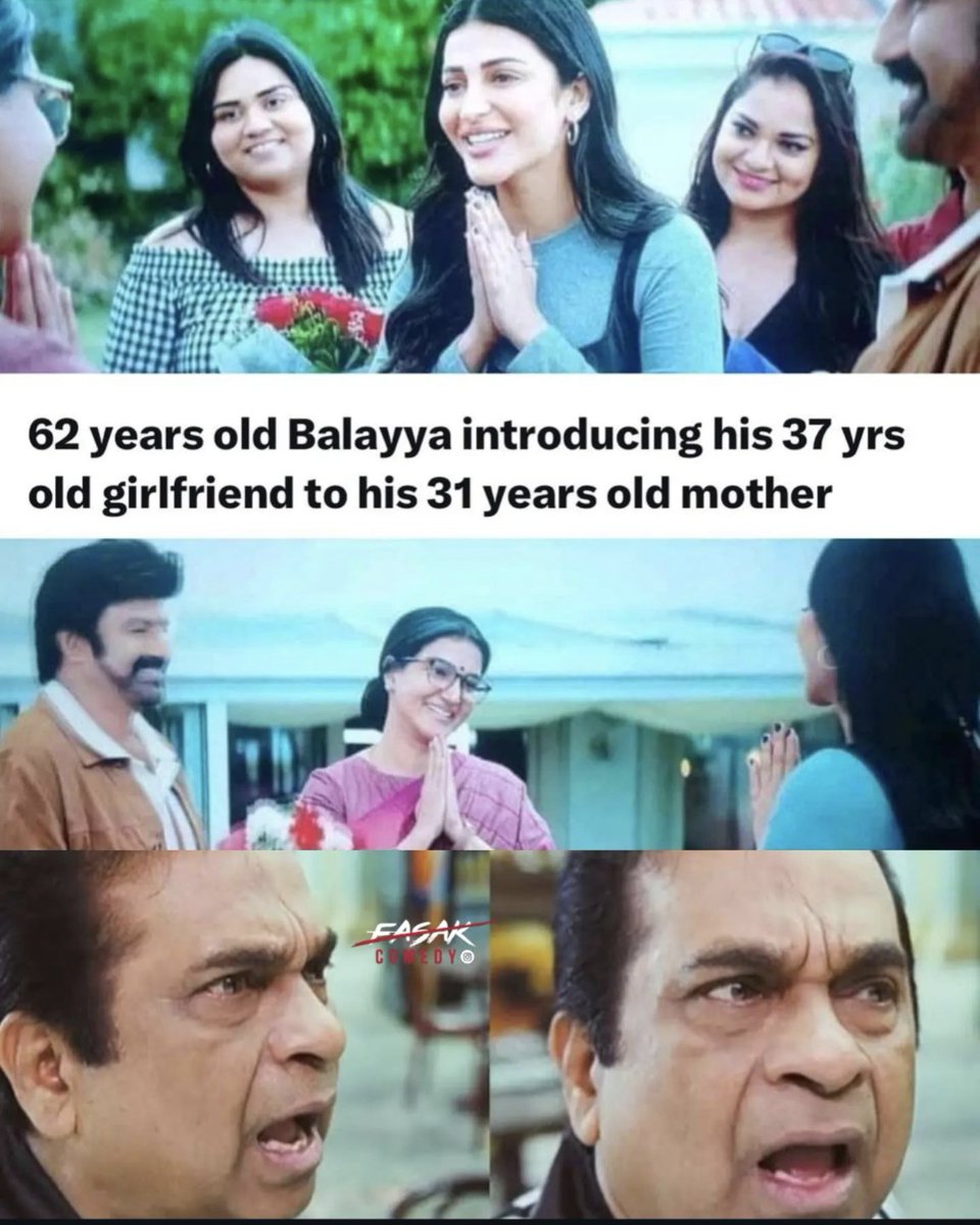 ArjhunSrinivas's tweet photo. @TamilDetails Balayya the legend https://t.co/YNAlpwPeKm