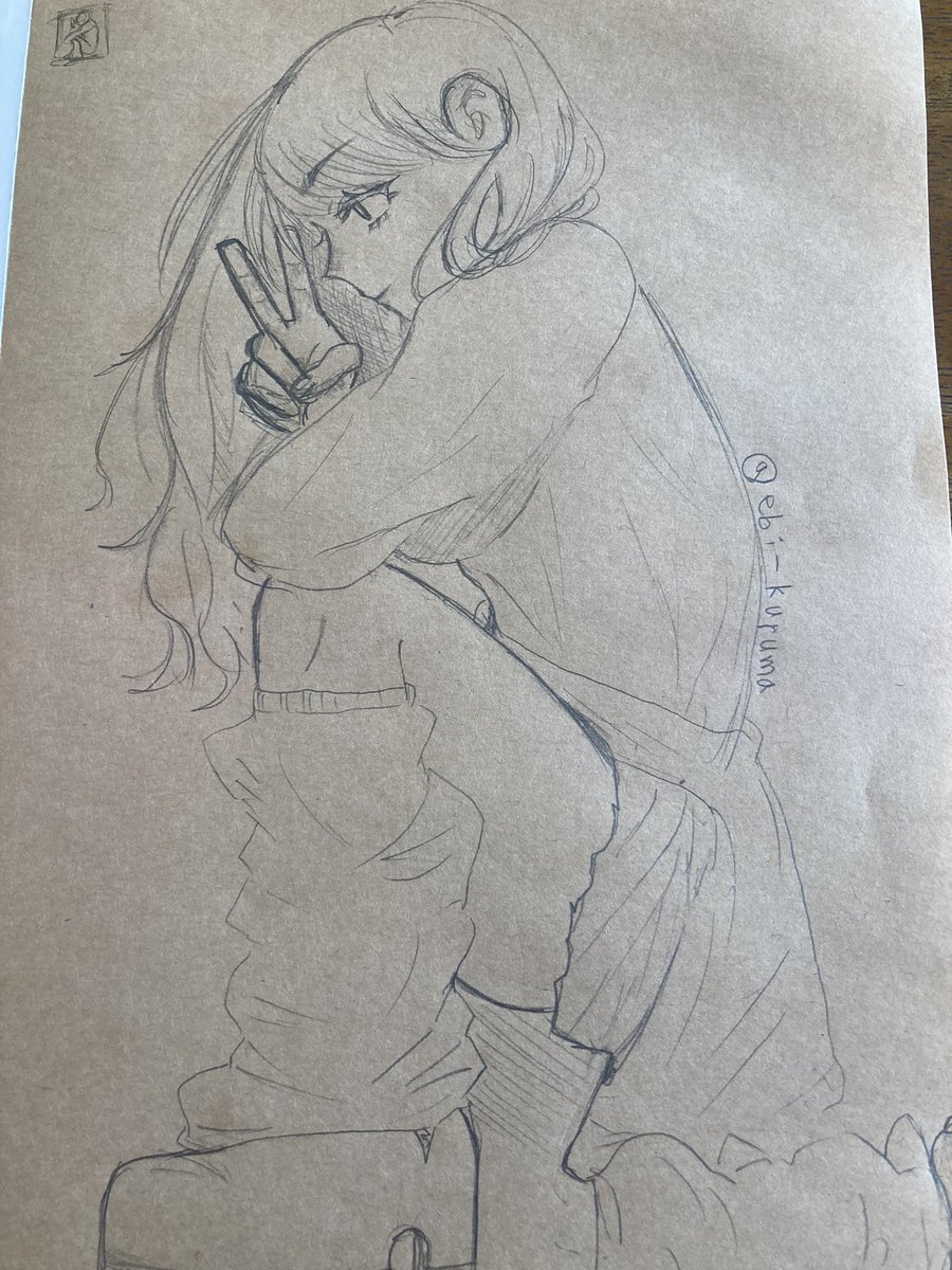 ebi_kurumaX's tweet photo. #oc #illst #イラスト #一次創作 https://t.co/RVPXvvVxRd
