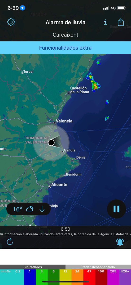 Plou amb molta força i ha plogut… El radar no marca plutja… Però tampoc cap zona d’ombra de senyal… Què passa? <a href="/avamet/">AVAMET</a> <a href="/apuntoratge/">À Punt Oratge</a> <a href="/AEMET_CValencia/">AEMET Comunitat Valenciana</a>