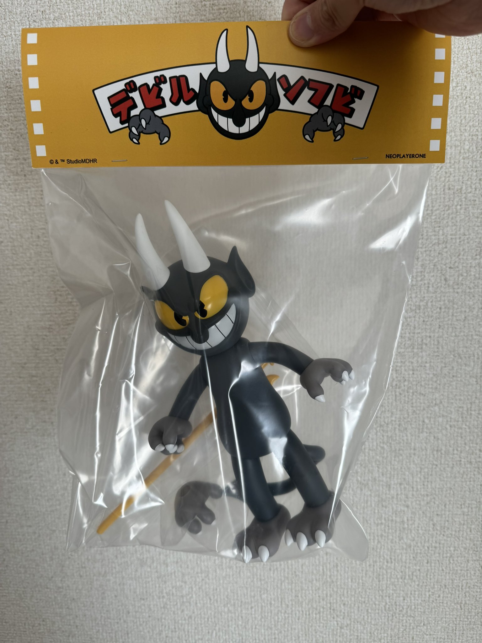 neoplayerone カップヘッド デビル ネオプレイヤーワン ソフビ